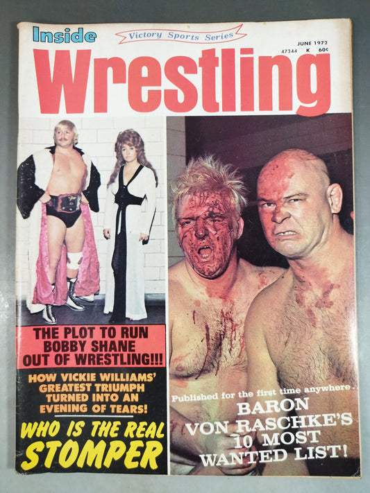 Inside Wrestling 1972年6月号