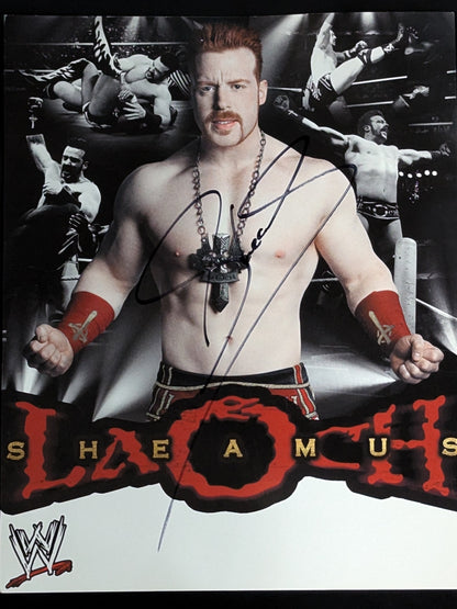WWE シェイマス 直筆サイン入りポートレート(A-1)