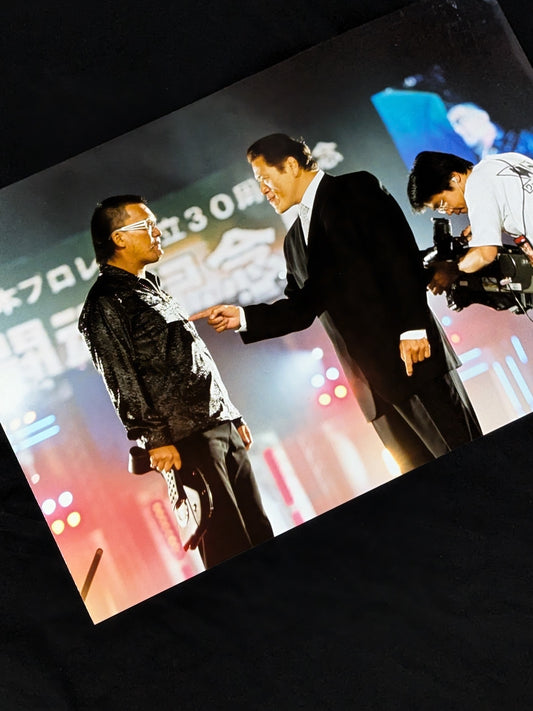 アントニオ猪木＆蝶野正洋 大判写真