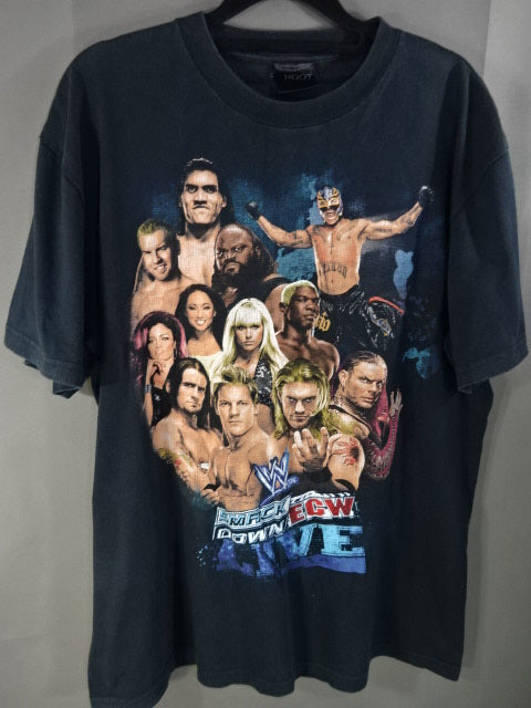 SMACKDOWN ECW LIVE 2009 ピクチャーTシャツ