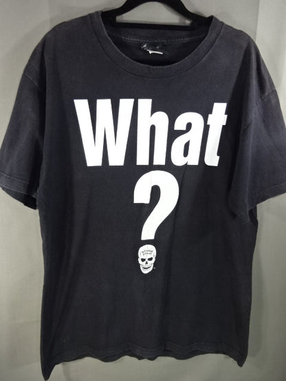 ストーン・コールド・スティーブ・オースチン What？ Tシャツ③(WWE / ブラック)