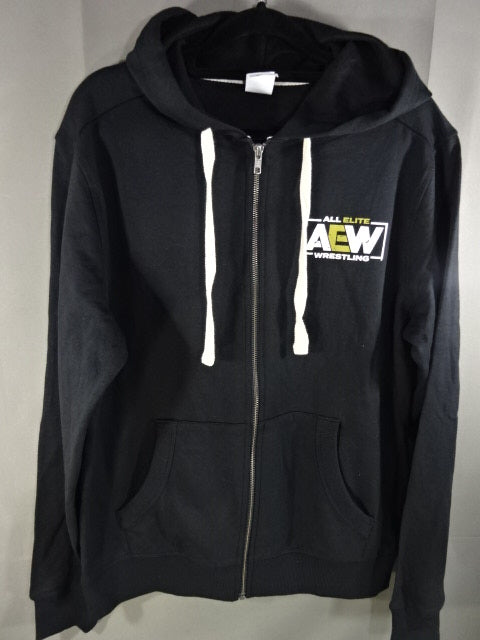 AEW プルオーバーパーカー①(ブラック)