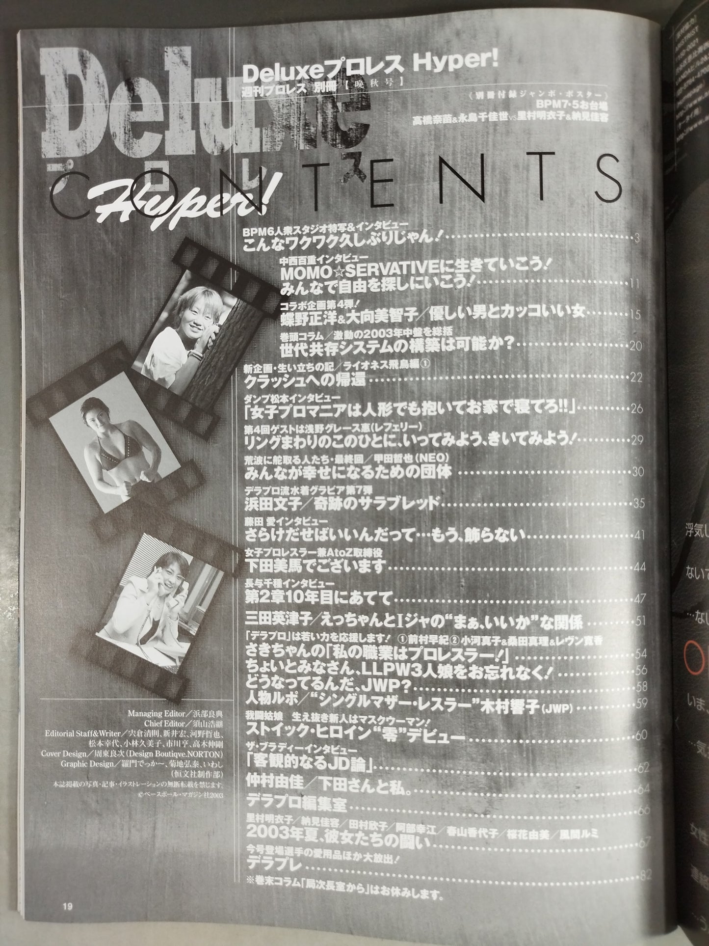 デラックスプロレス49 週刊プロレス別冊【晩秋号】