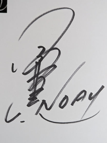 小橋建太(バトルロイヤル専用色紙・生写真貼付)