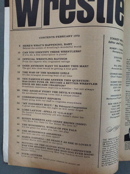 THE Wrestler 1972年2月号