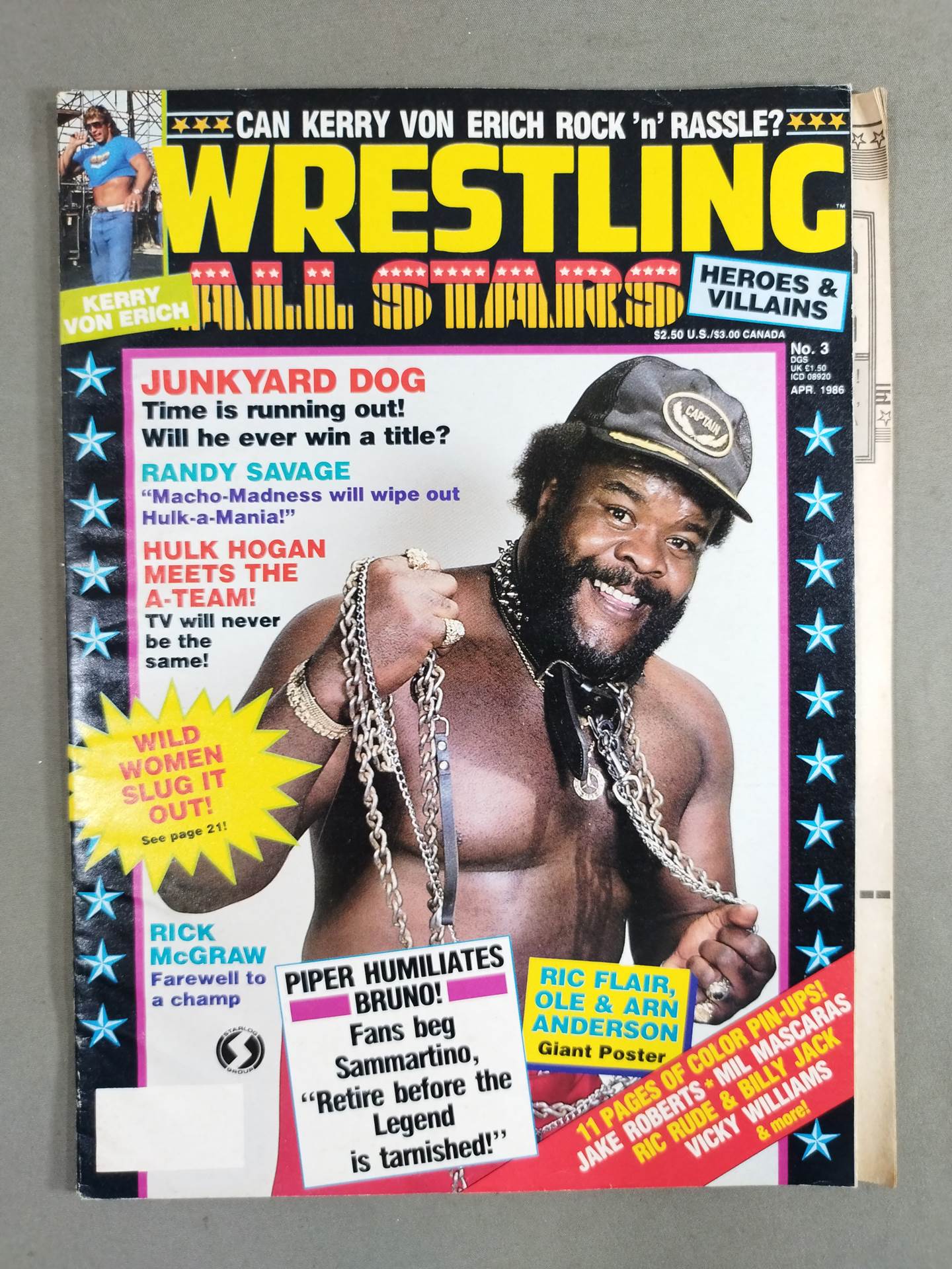 WRESTLING ALL STARS 1986年4月号