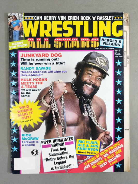 WRESTLING ALL STARS 1986年4月号