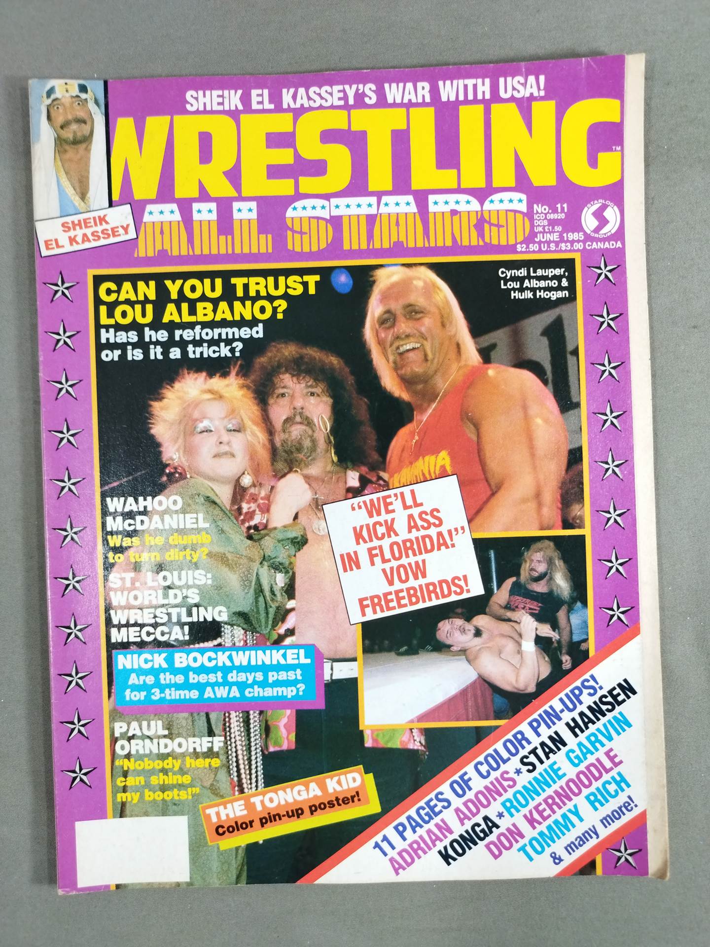 WRESTLING ALL STARS 1985 6月号