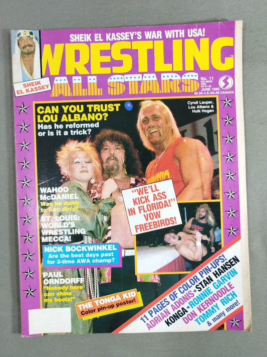 WRESTLING ALL STARS 1985 6月号