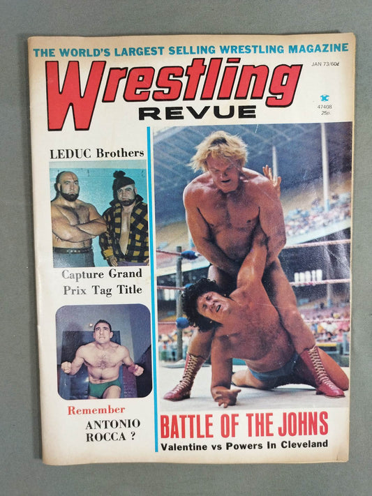 Wrestling REVUE 1973年1月号