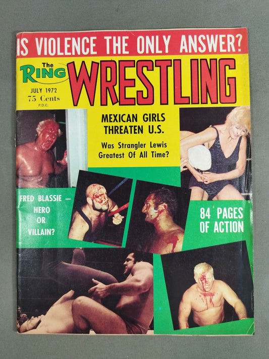 【The RING】WRESTLING 1972年7月号