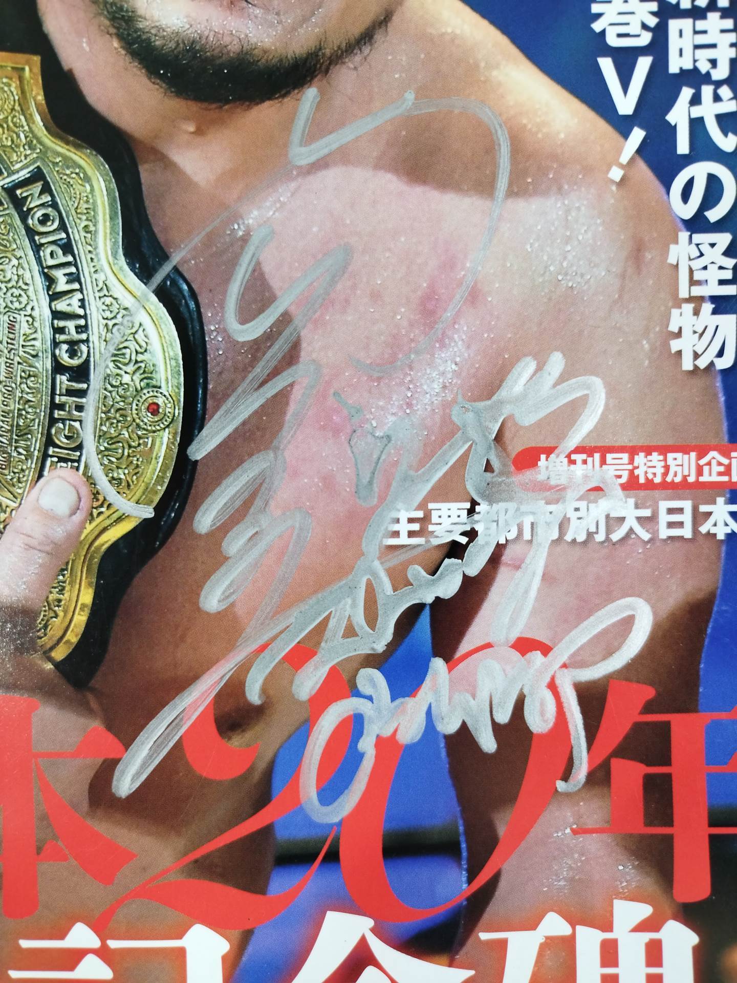 【岡林裕二直筆サイン入り】週刊プロレス1803