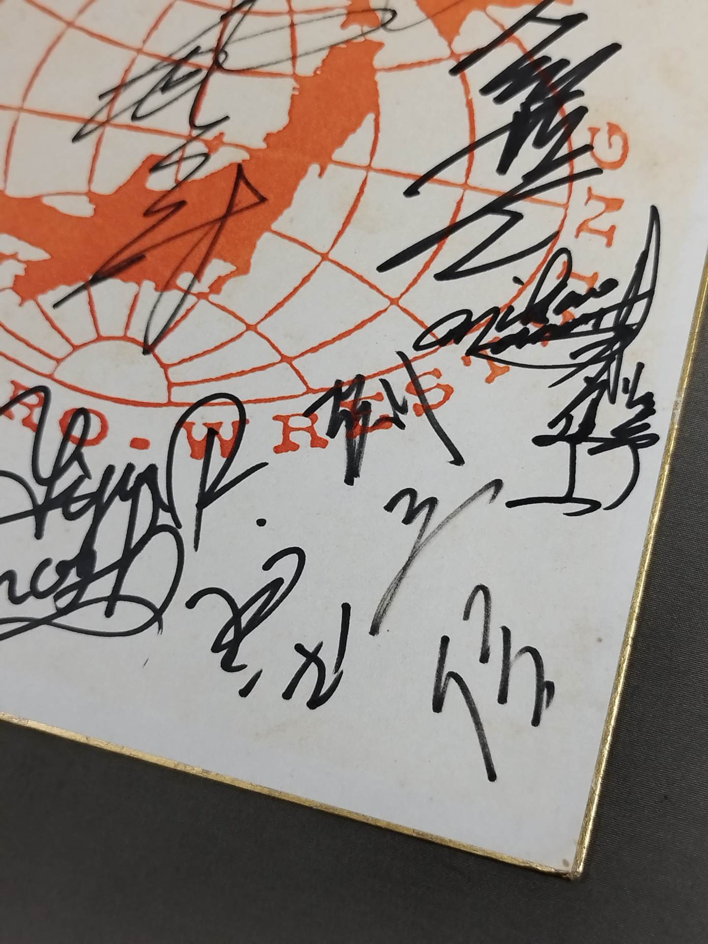 ★80年代の全日本プロレス★ 12選手 寄せ書き