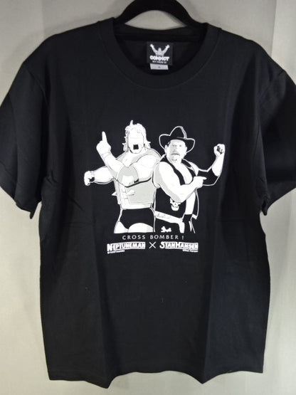 キン肉マン×スタン・ハンセン コラボレーションＴシャツ(ネプチューンマン ブラックver.)