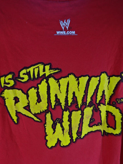 ハルク・ホーガン HULKMANIA Tシャツ①(WWE/レッド)