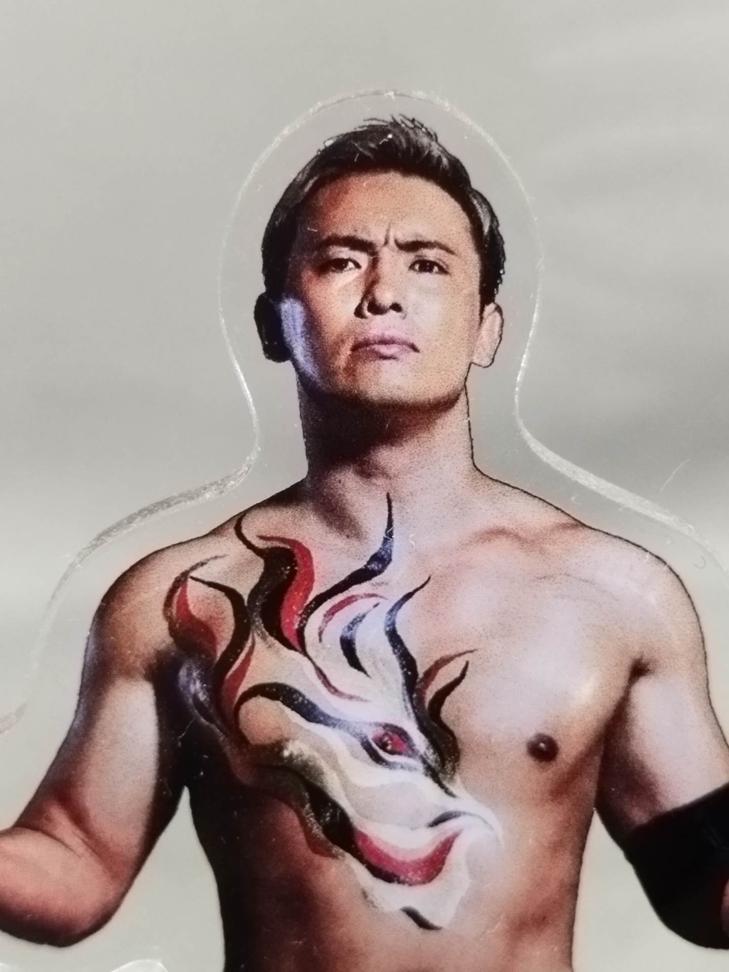 ★新日本プロレス×ボディアート★ オカダ・カズチカ アクリルスタンド