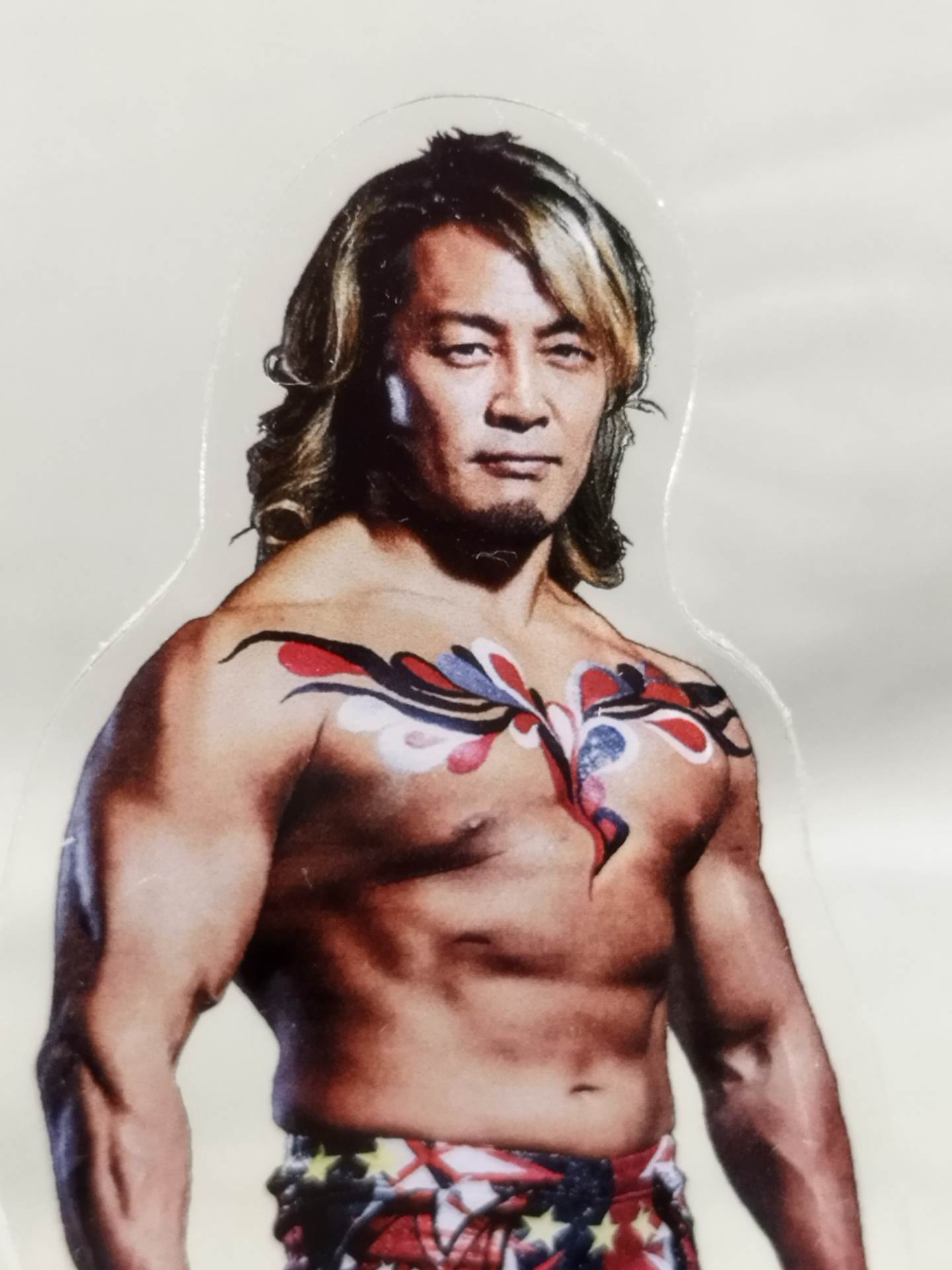 ★新日本プロレス×ボディアート★ 棚橋弘至 アクリルスタンド