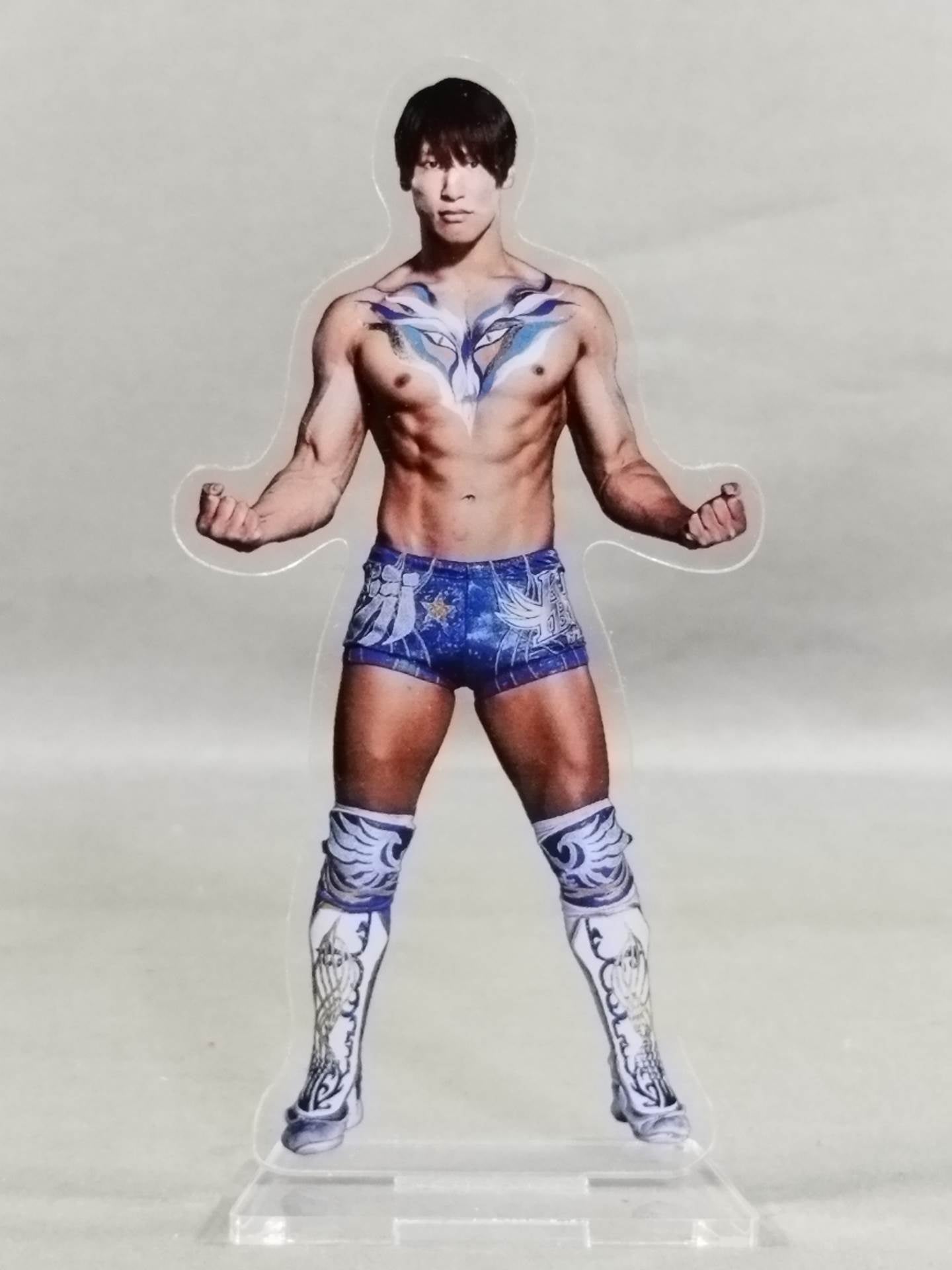 ★新日本プロレス×ボディアート★ 飯伏幸太 アクリルスタンド