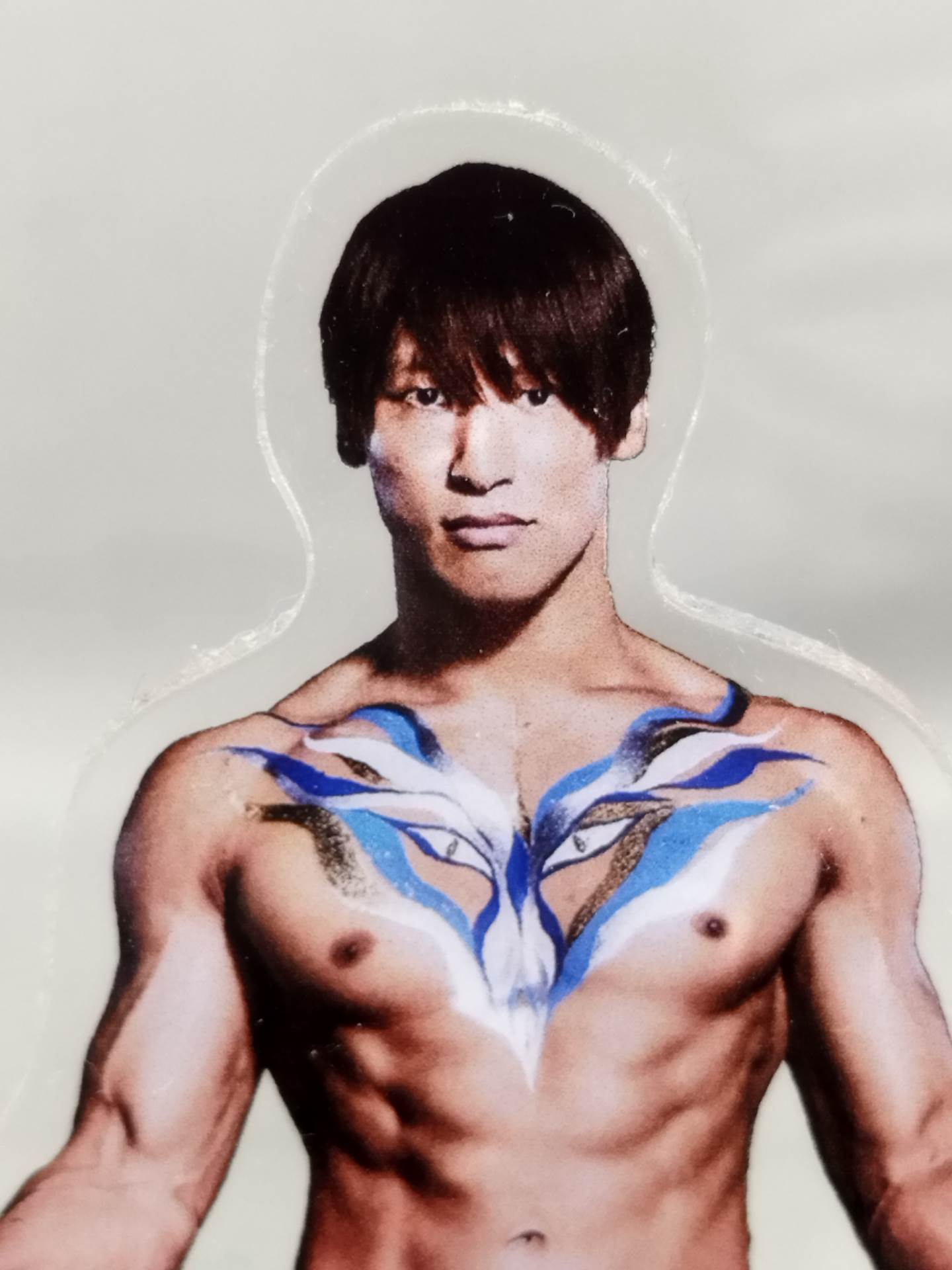 ★新日本プロレス×ボディアート★ 飯伏幸太 アクリルスタンド