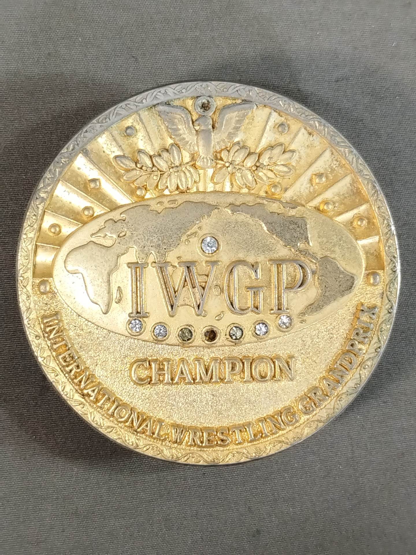 IWGPヘビー級王座チャンピオン(初代) ベルトバックル