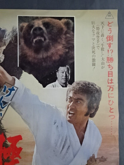 けんか空手 極真無頼拳 ポスター