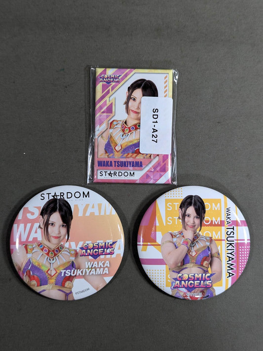 ★ムーンライト・ファンタジー★ 月山和香 缶バッジセット①