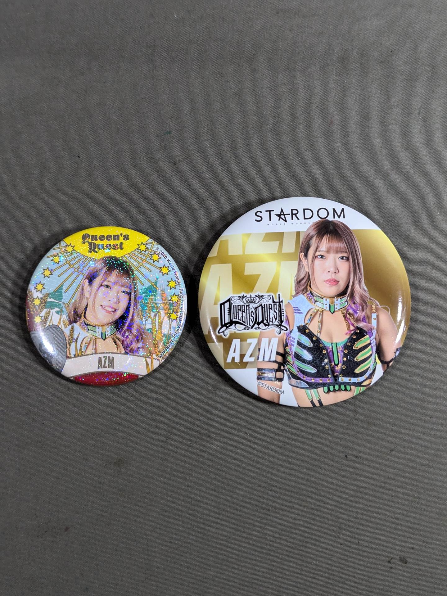 ★高速爆弾娘★ AZM 缶バッジセット①