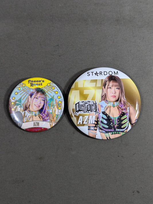 ★高速爆弾娘★ AZM 缶バッジセット①