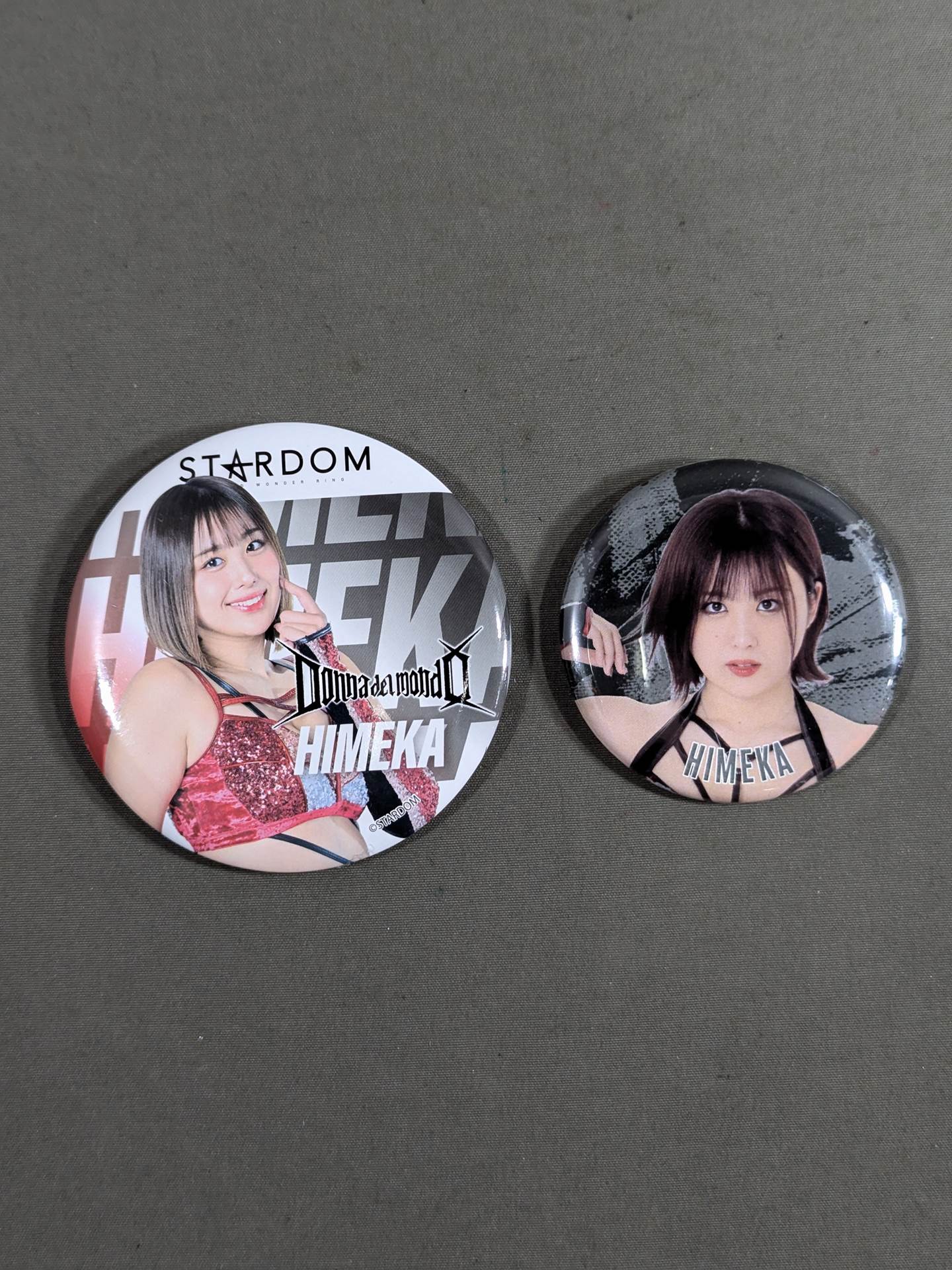 ★ Jumbo Princess ★ HIMEKA  PinBack button Set(1)
