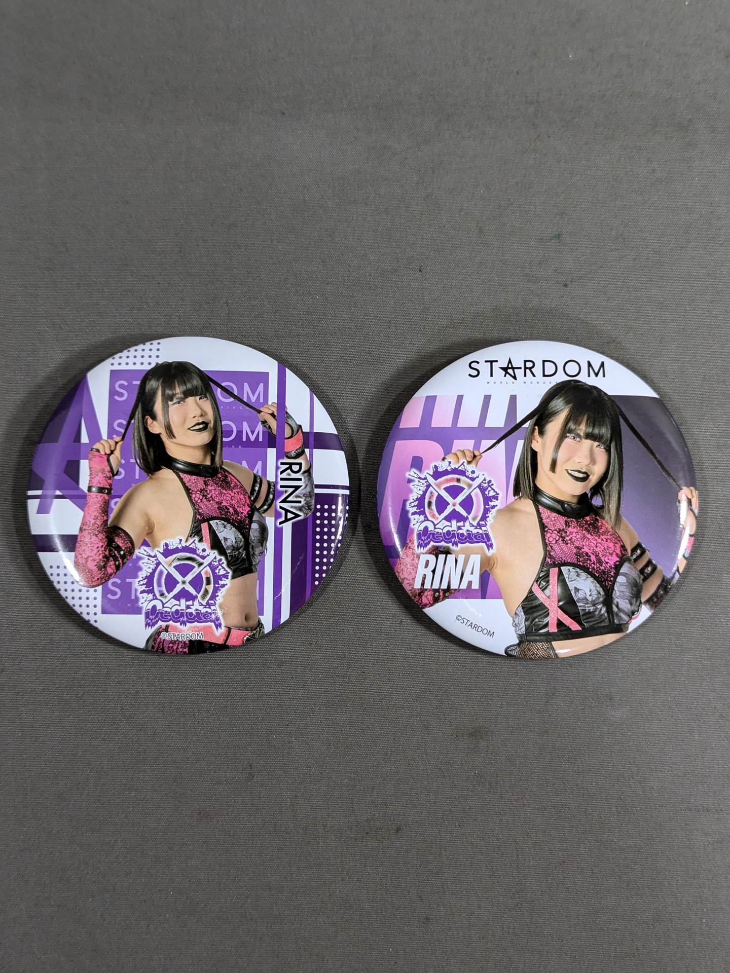 ★Pink♥Devil★ 吏南 缶バッジセット①