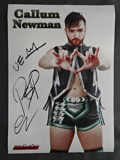 【hand signed autograph】 Column Newman Poster(1)