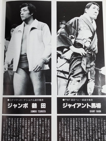 ★プロレス夢のオールスター戦★ 東京スポーツ新聞社創立20周年記念