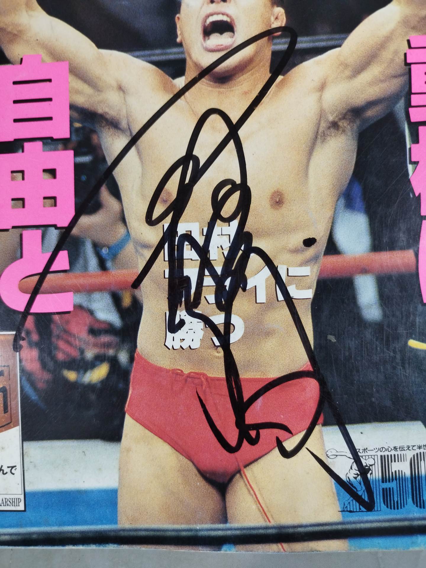 【田村潔司直筆サイン入り】週刊プロレス742
