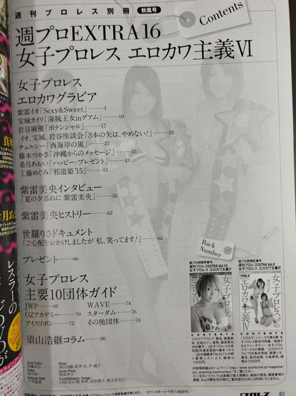 週刊プロレス別冊122「女子プロレス エロカワ主義Ⅵ」