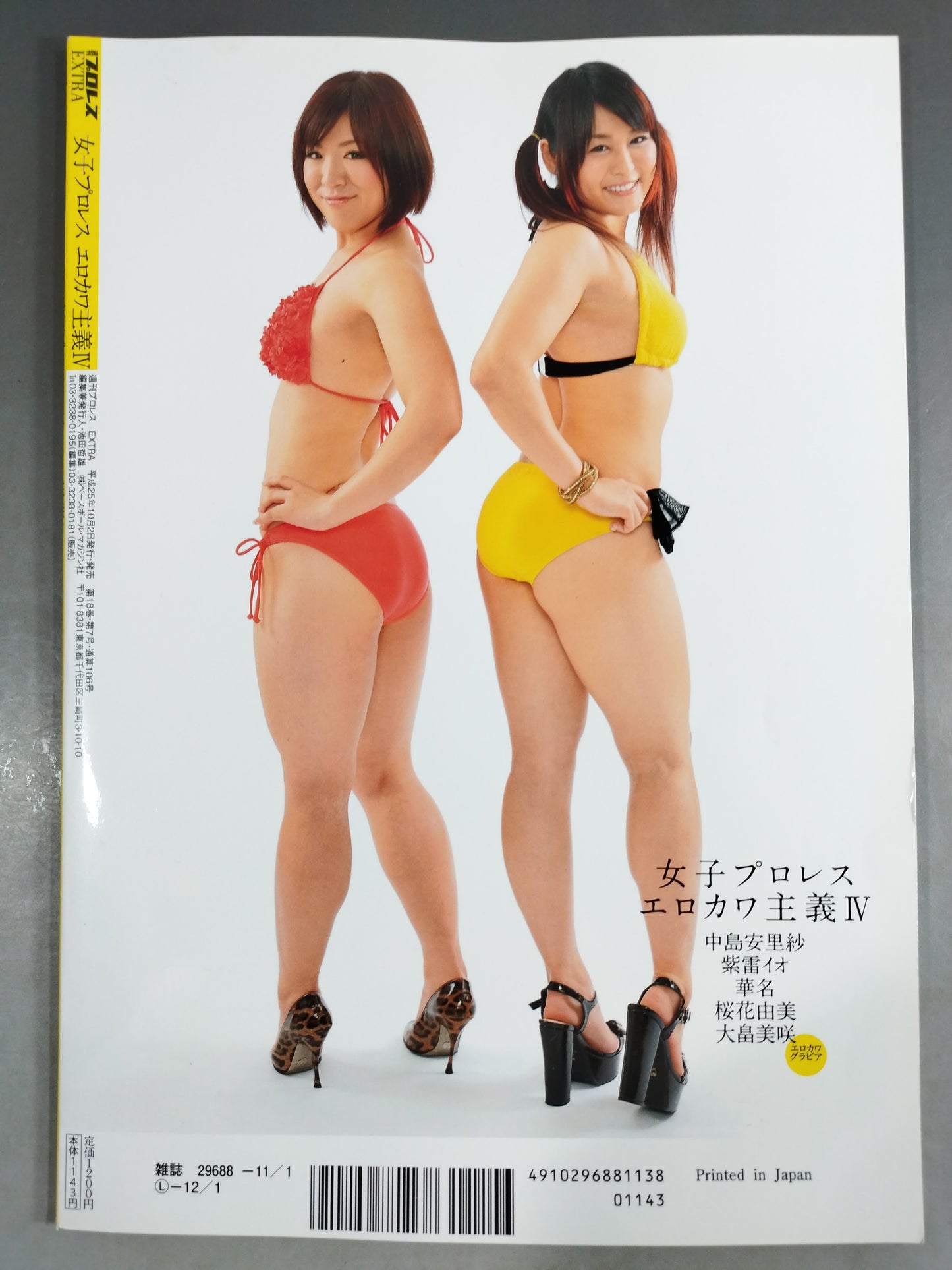 週刊プロレス別冊106「女子プロレス エロカワ主義Ⅳ」