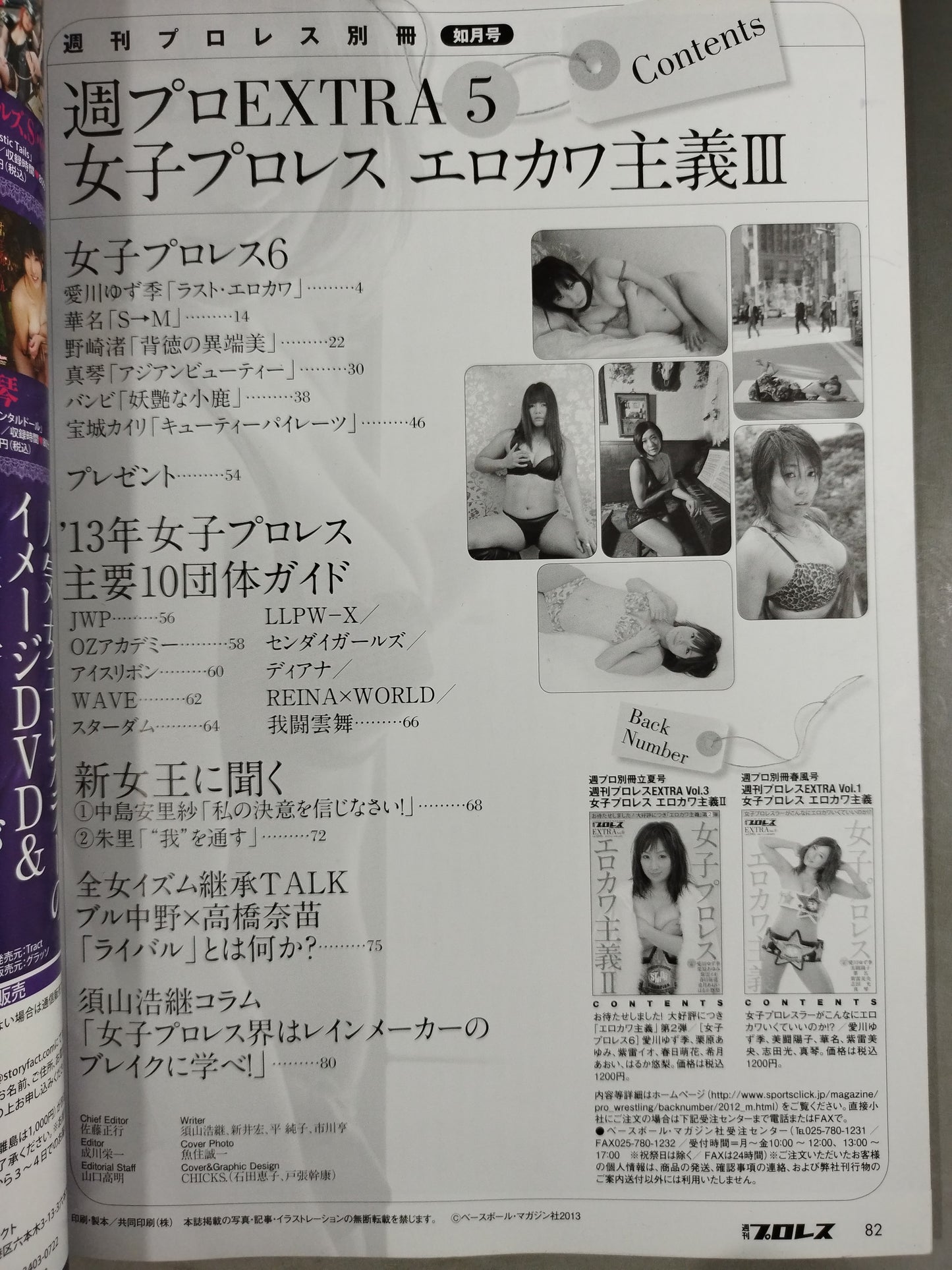 週刊プロレス別冊101「女子プロレス エロカワ主義Ⅲ」