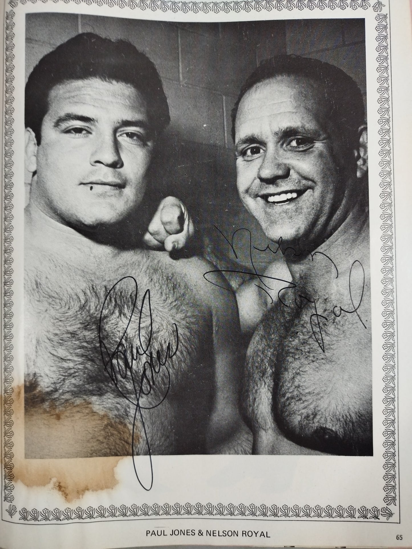 【7選手直筆サイン入り!!】Wrestling REVUE ALBUM 1968