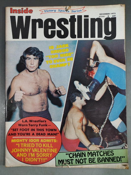Inside Wrestling 1972年12月号