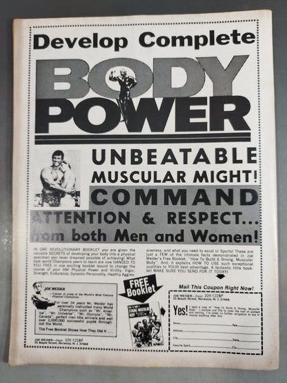 Inside Wrestling 1972年12月号