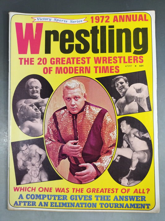 Wrestling 1972 ANNUAL ♯1