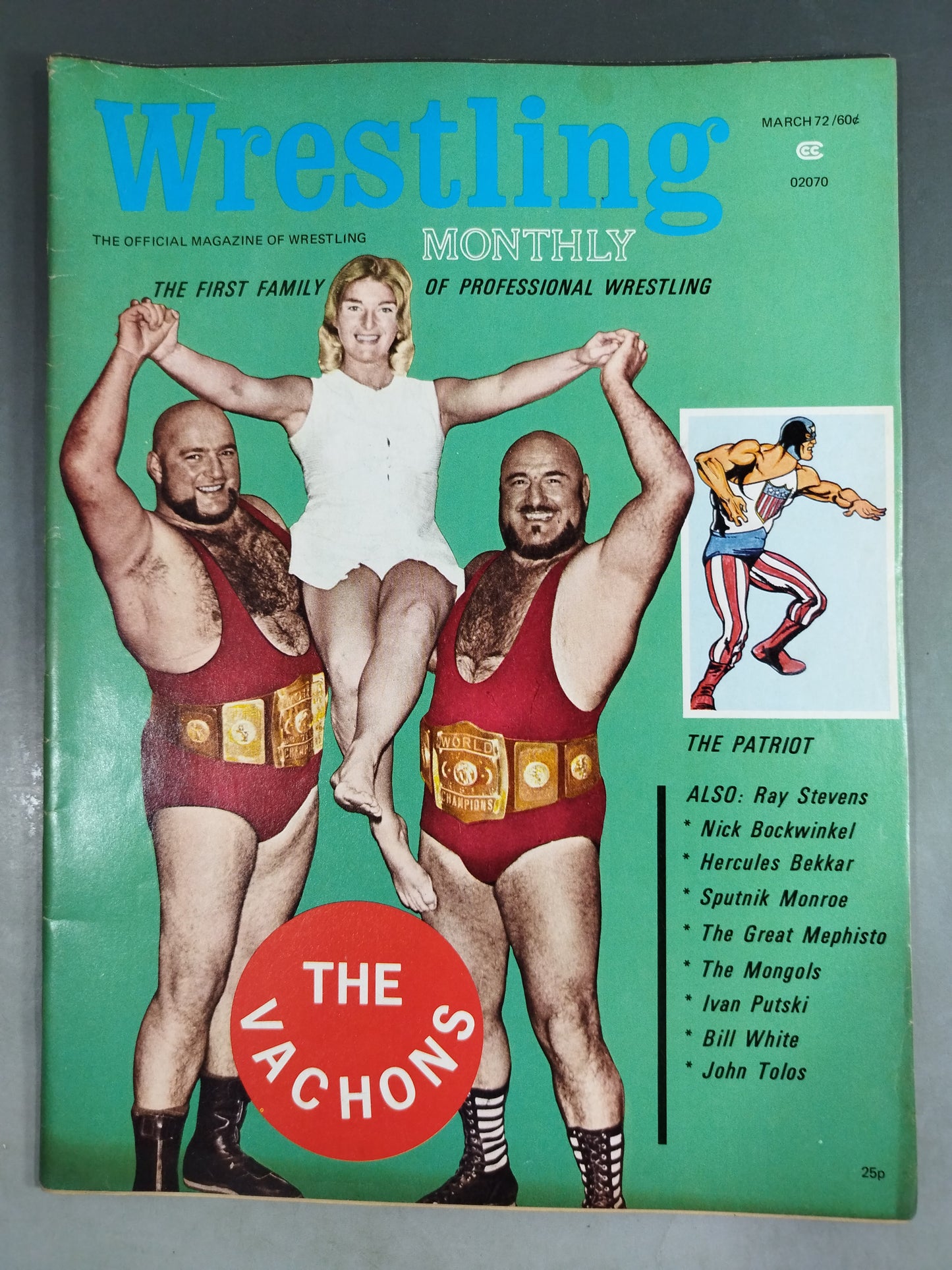 Wrestling MONTHLY 1972年3月号
