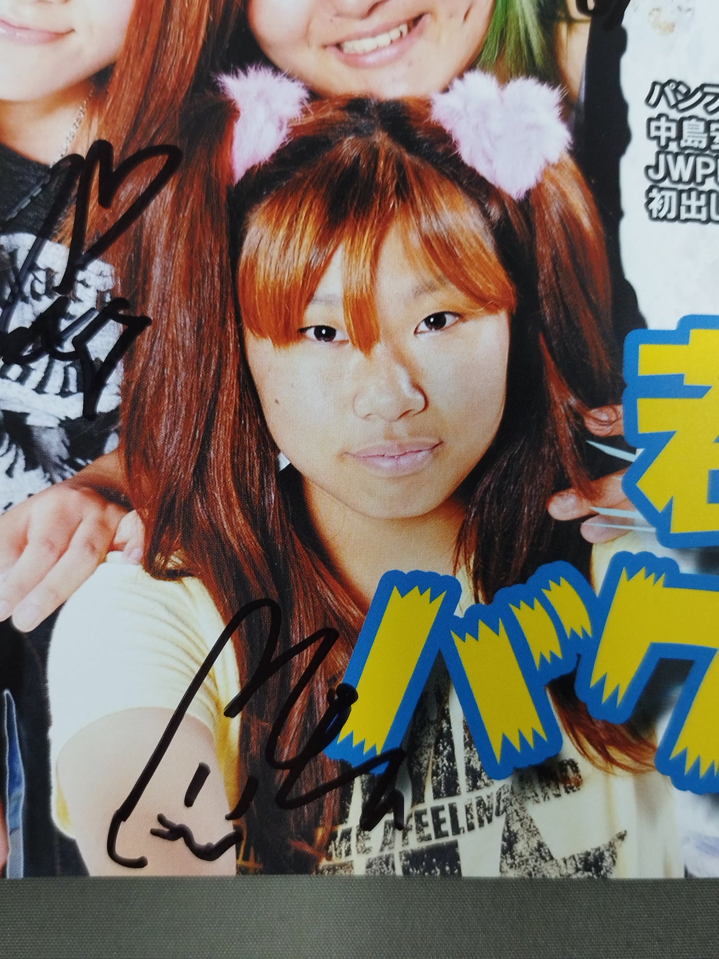 【5選手直筆サイン入り】JWP / 2012 OFFICIAL PAMPHLET Vol.8