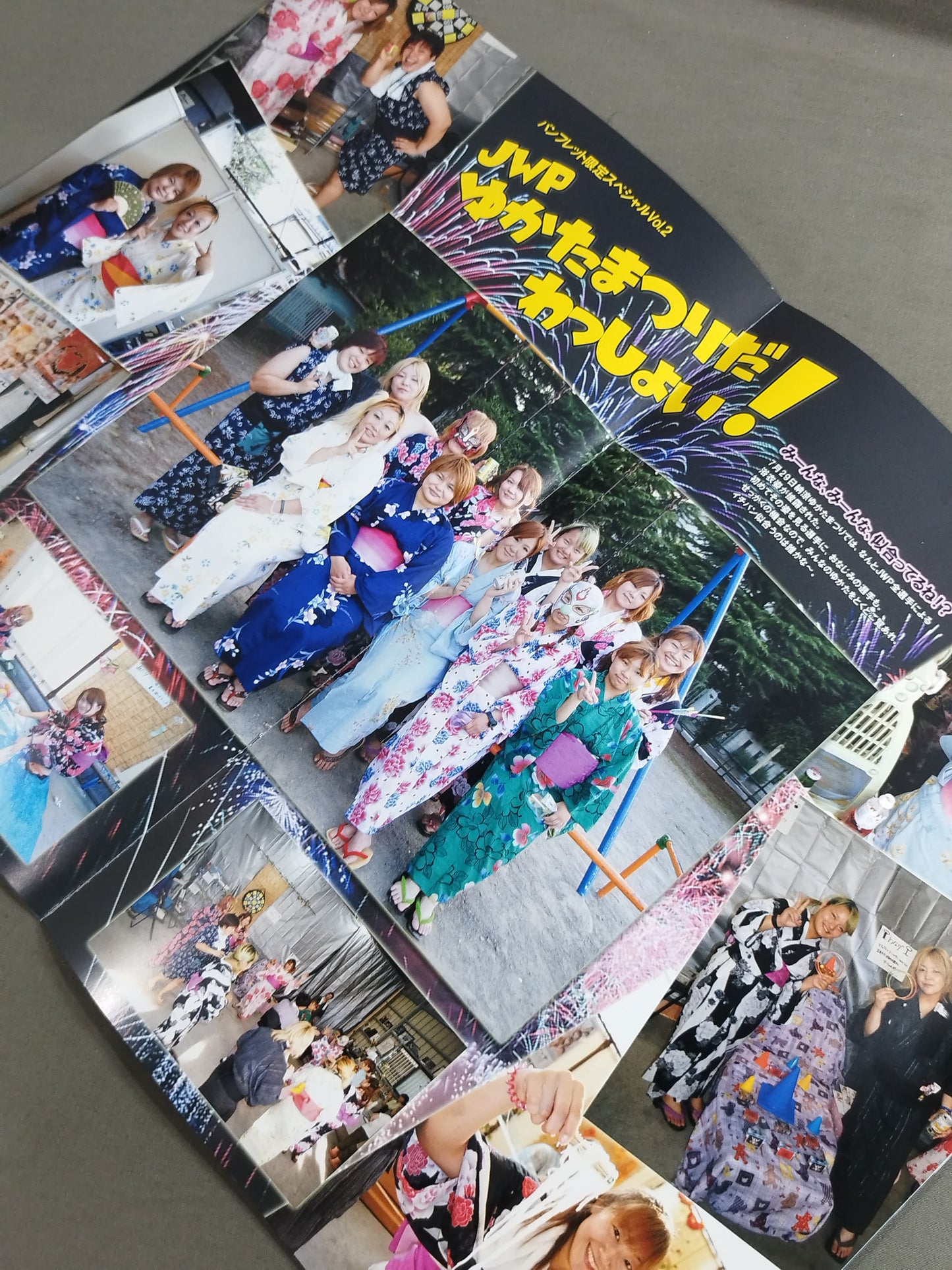 【5選手直筆サイン入り】JWP / 2012 OFFICIAL PAMPHLET Vol.8