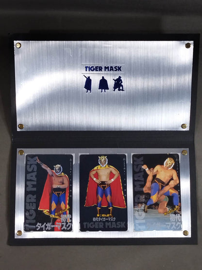 初代タイガーマスク ビデオ購入特典テレホンカード 3枚セット①