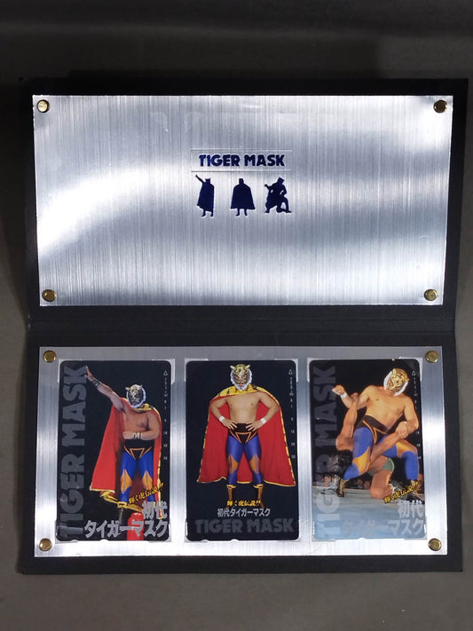 初代タイガーマスク ビデオ購入特典テレホンカード 3枚セット①
