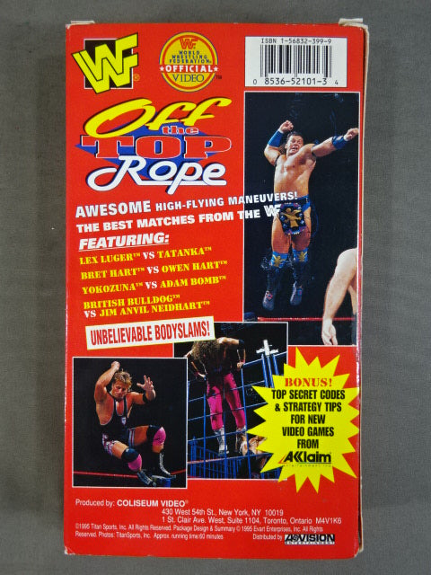 WWF Off the TOP ROPE