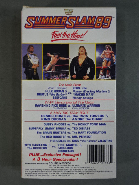 WWF SUMMER SLAM ’89