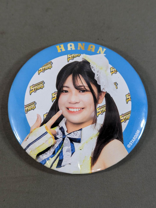 HANAN Stardom Trading BIG PinBack button  2023
