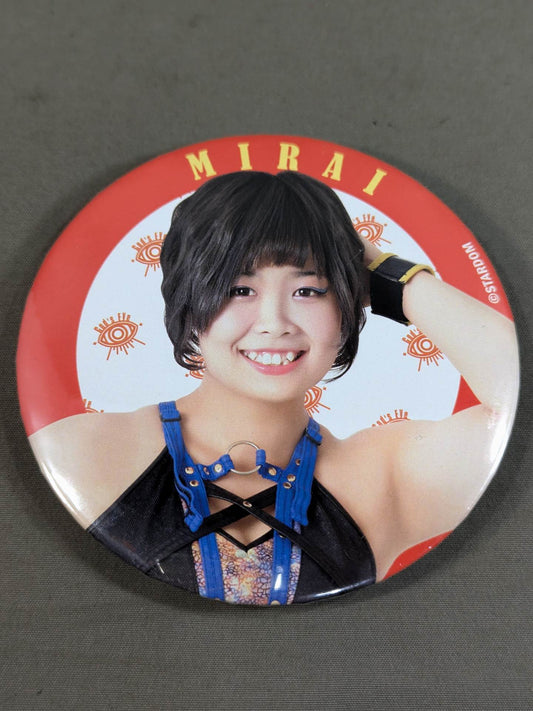 MIRAI Stardom Trading BIG PinBack button 2023