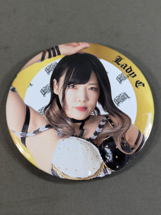 Lady C  Stardom Trading BIG PinBack button  2023